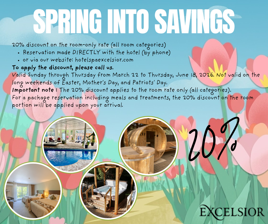 Promotion Feb 2026 - Hôtel Spa Excelsior